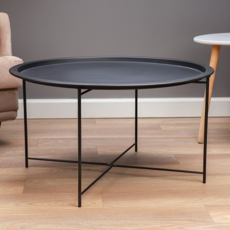 Jupiter Coffee table YS-8375L, black 75x42 cm-1