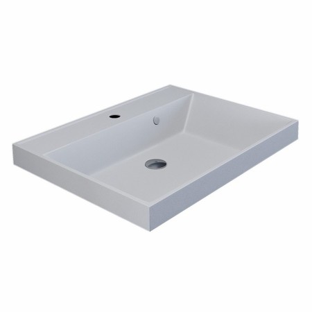 Sink uperwood Classic quartz 60 cm, quartz, white matte, jasmine-5