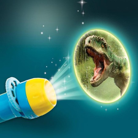 Game set "In the world of dinosaurs", a projector, luminous stickers-4