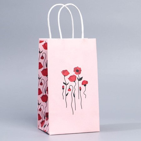 Package Gift Crafts, Packaging, “March 8!”, 12 x 21 x 9 cm-1