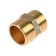 NIPPEL ZEIN, 3/4 ", external thread, brass, packing 50 pcs.
