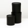 A set of round boxes 3 in 1, "Black", 16x16, 14x14, 12x12 cm