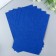 Hard felt 1 mm 20x30 cm blue