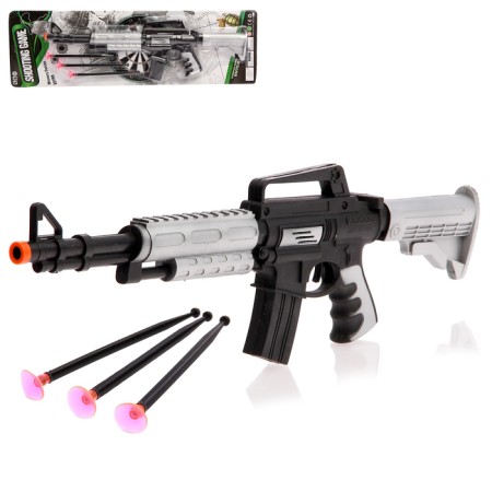 M-16 automaton, shoots with suction cups, MIX color