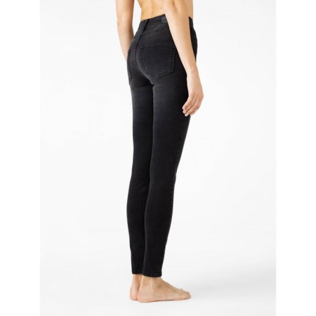 Women's jeans modeling Conte Elegant Skinny, size XS, color Washed Black-4