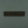 Chevron on Velcro “Blood Group I Positive”, 12 × 2.55 cm, Khaki color
