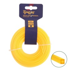 Flaim for the trimmer tundra, cross -section square, d = 2.4 mm, 50 m, nylon