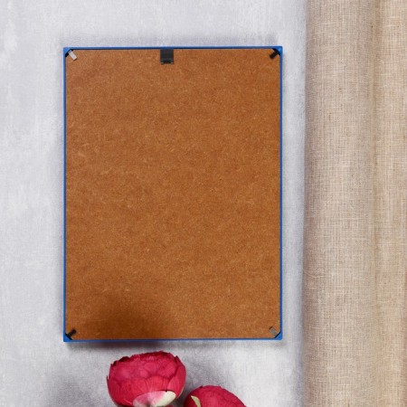 Photo frame plastic L-4 21x30 cm blue (plastic screen)-3