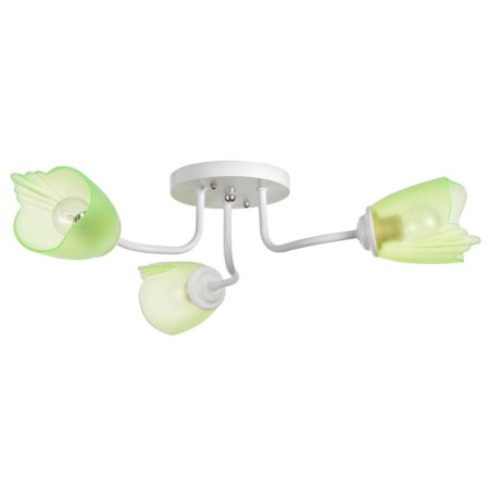 Chandelier 1341002/3GN E27 15W white-green Bayerlux