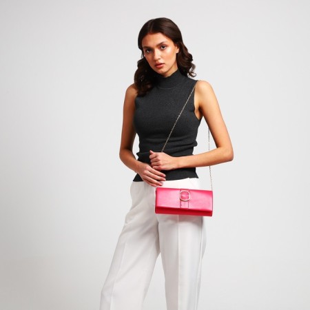 Bag-clate on the magnet, the color is pink-6