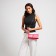 Bag-clate on the magnet, the color is pink