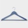 Shoulders - Wooden hangers Ladoom Brillant, 44.5 × 23 × 1.2 cm, 3 pcs, Blue Blue