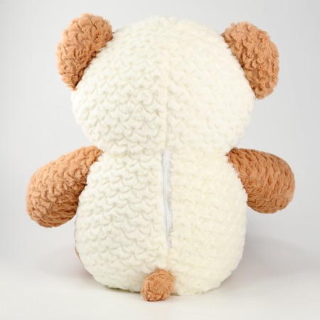 Soft toy "Bear", with a cherry, 80 cm, brown color-2