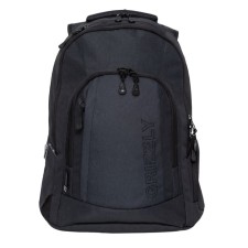 Youth backpack, 48 x 36 x 19 cm, Grizzly 903, ergonomic back, black RQ-903-2
