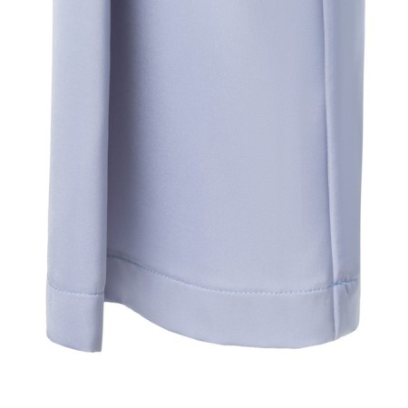 Female set (jacket, trousers) minku: Silk pleasure color gray-blue, rr 46-8