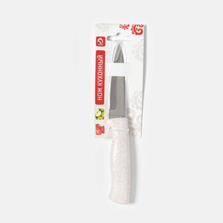 Knife for cleaning vegetables "Ringo", blade 9 cm, color mix-4
