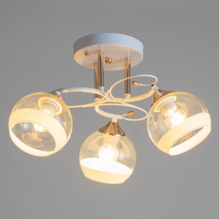 Anava chandelier 3KHE27 40W white 48x48x25.5 cm Bayerlux-1