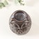 Ceramics candlestick per 1 candle "fox" brown 7.5x7.5x11 cm