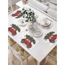 A set of napkins for setting the table 