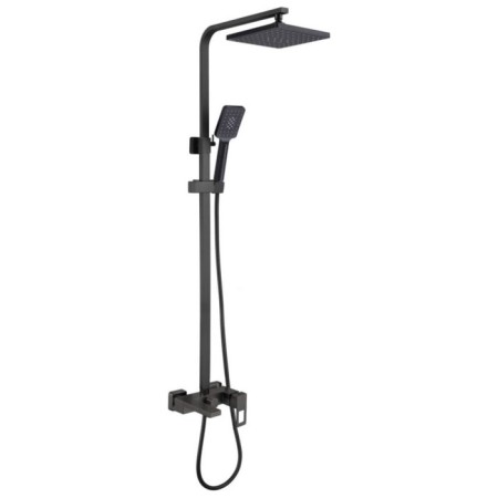 Savol S-Sus5003h shower system, tropical shower, shower set, brass, black