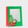 Gift package with the window "Santa Claus" 26 x 35 x 16 cm, green