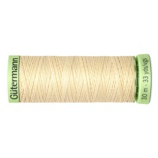 Нить Top Stitch для отстрочки, 30 м, 744506 (610 светло-кремово-жёлтый)