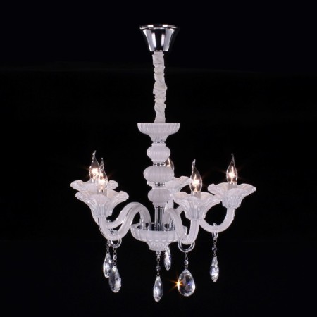 Cluster CL351150 "Irida" 5x60W E14 white 58x58x70 cm