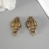 Souvenir brass "Cash toad with coin" set 2 pcs 1.9x3.4 cm