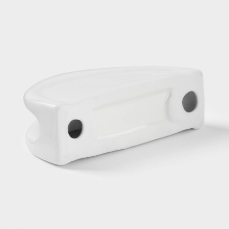 Napotnik ceramic "Classics", 11.5 × 3.5 × 6 cm, white color-4