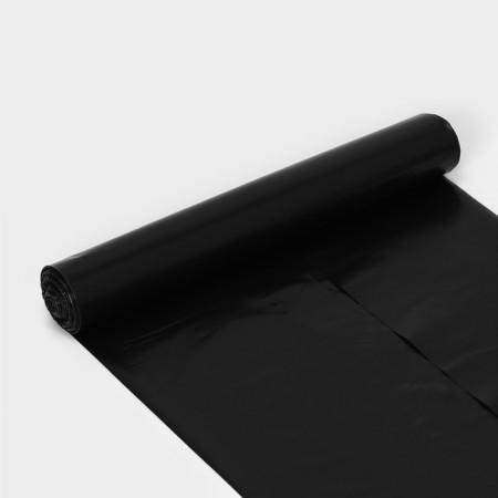 Dilan's garbage bags "Lux", 160 l, 78 × 112 cm, 40 μm, PVD, 10 pcs, black color, mix-2