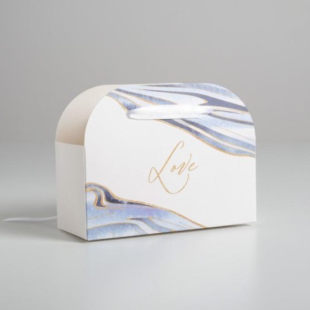 Carriage for flowers Folding "Love", 17 × 13 × 7 cm-3