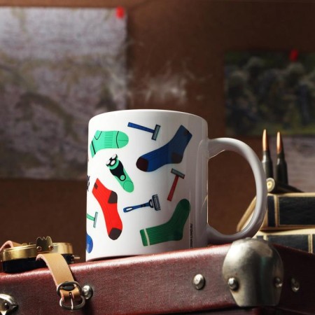 Mug "From February 23. Happy holiday, dear! ", With application-2