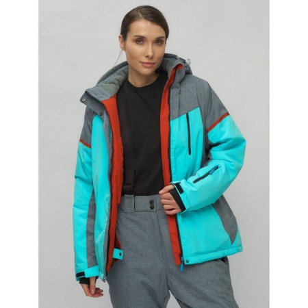 Ski suit, size 58, turquoise color-6