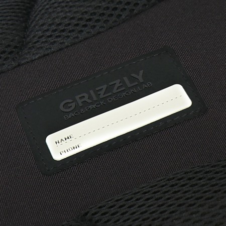 Youth backpack 42 x 31 x 22 cm, Grizzly, ergonomic back, laptop department, black-11