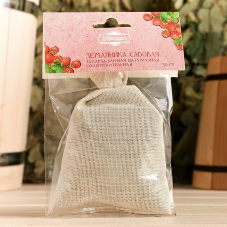 Zaparka for the bath is natural "strawberry garden" 30 g