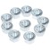 Dream Bike axis nut, 8 mm, silver color