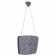 Watching clock, interior "retro", silent, 27 x 18 cm, gray