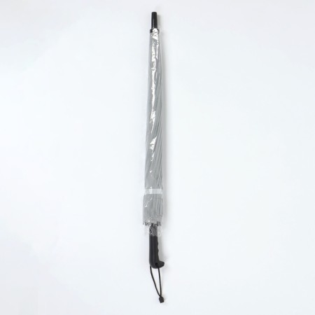 Umbrella - semi -automatic cane "plain", 16 spokes, r = 48 cm, color mix-4
