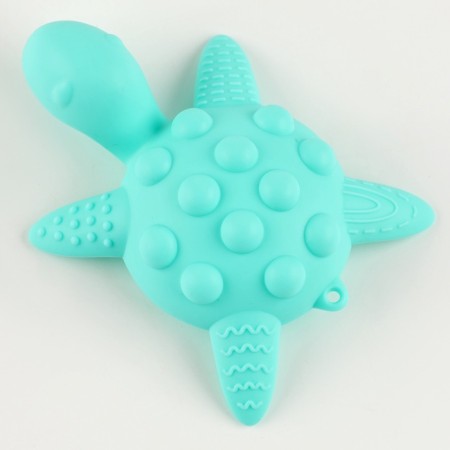 Silicone teething for the teeth "Turtle", mix-3