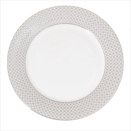 Plates Wy Eternal, D = 25.5 cm, dining, set 2 pcs, porcelain-2