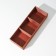 Organizer wooden for tea and kitchen utensils, 33 × 12 × 6 cm, mocko color