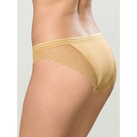 Women's cowards, size 44, ocher color-1