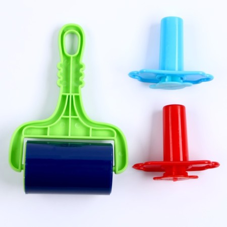 Set for modeling: 2 press and 1 roller, color mix