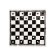 Chess 22 x 22 cm, King H-2.1 cm, d-0.9 cm, plastic figures