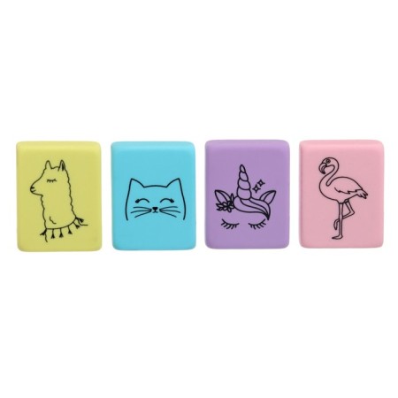 Berlingo Lastik 31*23*7mm "Fantasy", thermoplastic rubber, assorted colors