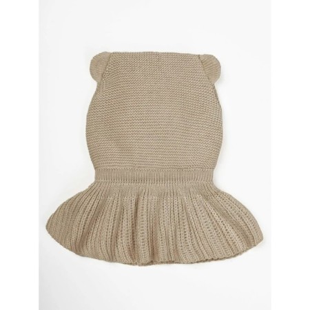 Hat-hat Children's Winter Pure Love Warm, size 44-46, beige color-9