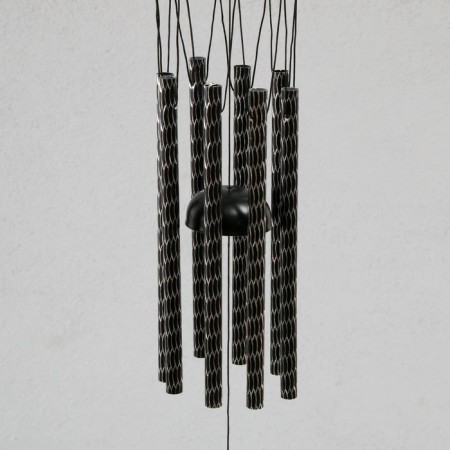 Wind Music Metal "Hummingbird" 8 tubes and 1 bell 80x19.8x9.3 cm-2