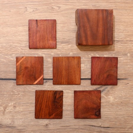 Hot "square" tree 9.8x9.2x4.5 cm mix-3