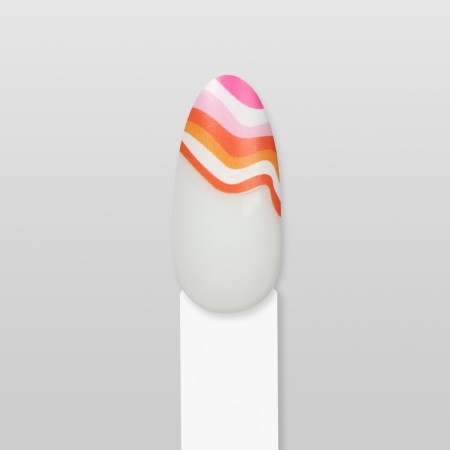 Nail stickers "Waves", multi -colored-5