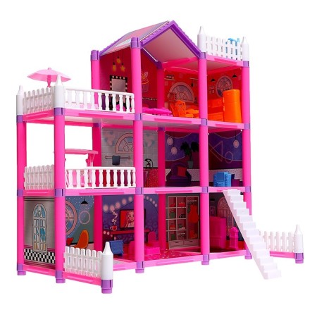 Puppet house "Bright Dream", with accessories-11